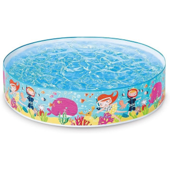 Intex Duckling Snapset Paddling Pool, 122cm x 25cm, JA58477NP