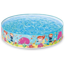 Intex Duckling Snapset Paddling Pool, 122cm x 25cm, JA58477NP