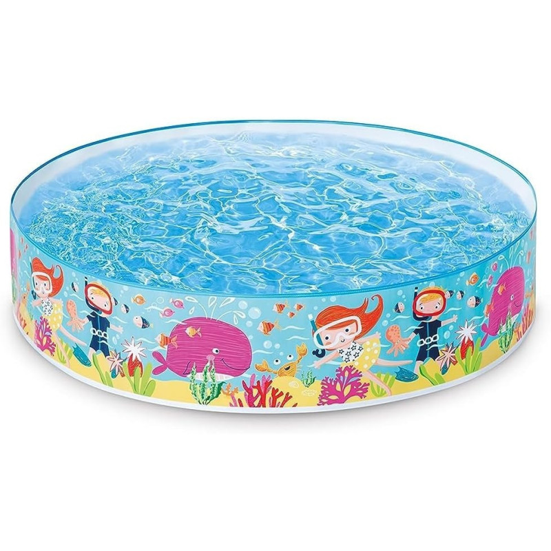 Intex Duckling Snapset Paddling Pool, 122cm x 25cm, JA58477NP