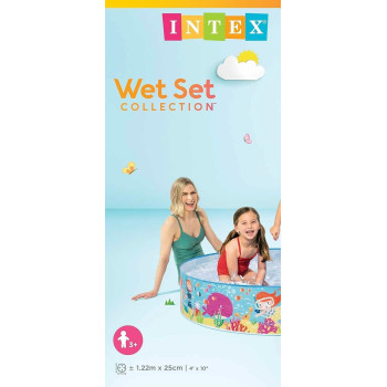 Intex Pool Circular Armable Duckles, 122 X 25 cm, 58477NP
