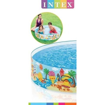 Intex Pool Circular Armable Duckles, 122 X 25 cm, 58477NP