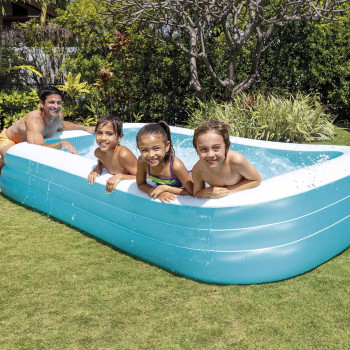 Intex Inflatable Family Pool, 305 x 183 x 56 cm, Blue, 58484Np