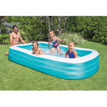 Intex Inflatable And Foldable Family Pool, Blue, 305 x 183 x 56 cm, 58484NP