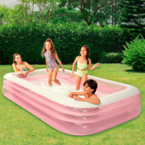 Intex Swim Center Family Pool, Pink Colour, 58487NP