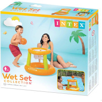Intex Basket Swimming Floating Hoops Basketball Game, Multicolour, 58504