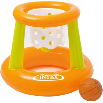 Intex Basket Swimming Floating Hoops Basketball Game, Multicolour, 58504