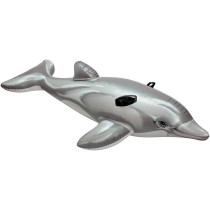 Intex Lil Dolphin Pool Floater, Grey Colour, 58535