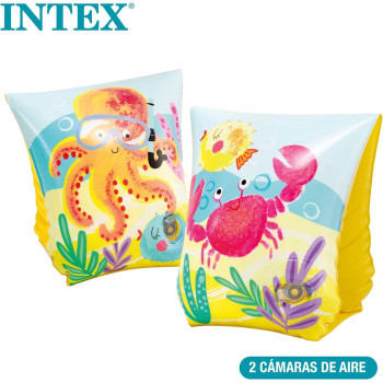 Intex Fish Arm Bands For Kids, Multicolour, Small, 58652EU