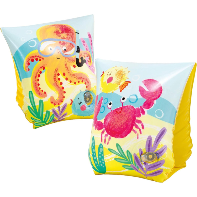 Intex Fish Arm Bands For Kids, Multicolour, Small, 58652EU