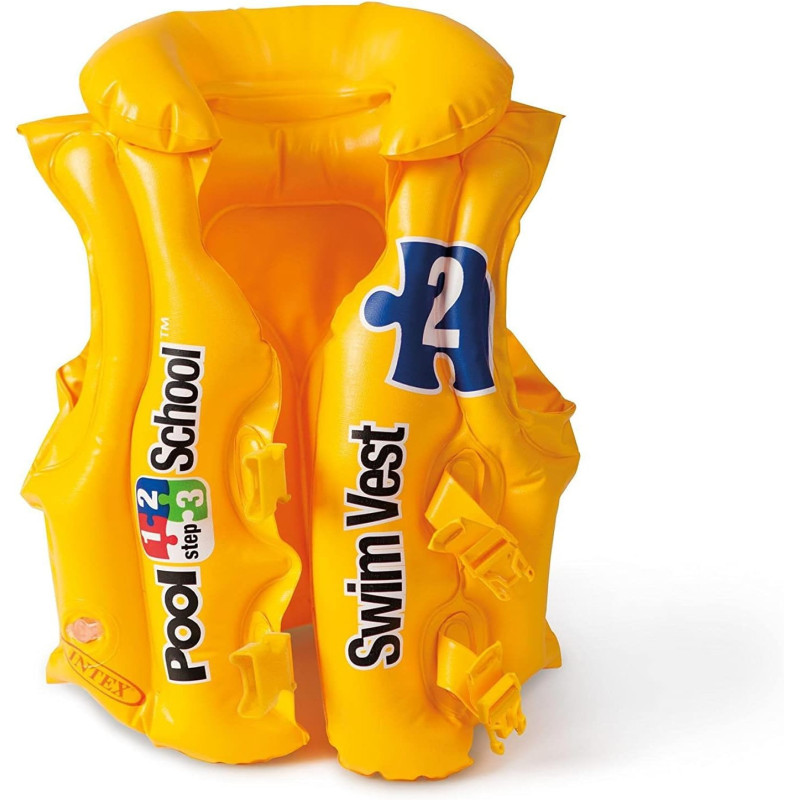 Intex Adjustable Swim Vest, Yellow Colour, 58660EU