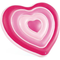 Intex Sweetheart Float, 1.55m x 1.35m x 25cm, Pink, 58727EU
