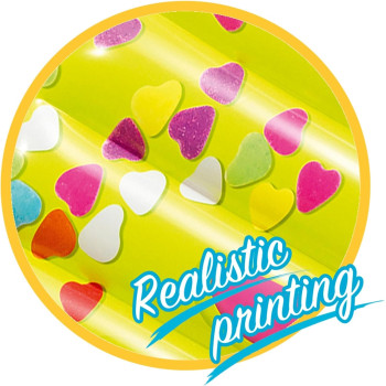 Intex Popsicle Mat, Realistic Print, 183 x 66 cm, Multicolour, Large, 58766