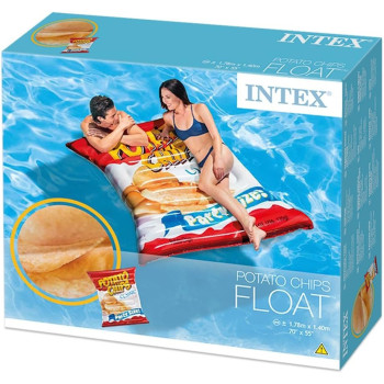 Intex Potato Chips Float, 178 x 140 cm, Multicolour, 58776