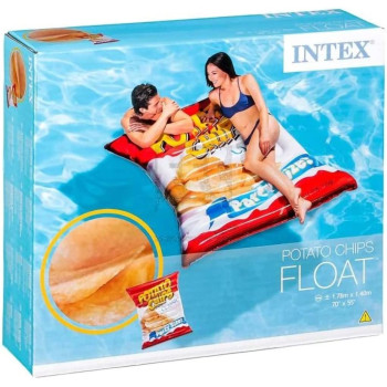 Intex Potato Chips Classic Pool Float, Multicolour