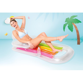 Intex King Kool Swimming Pool Lounges, Multicolour