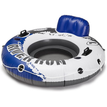 Intex River Run 1 Inflatable Tube, Blue/White, 58825