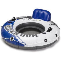 Intex River Run 1 Inflatable Tube, Blue/White, 58825