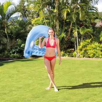 Intex Sit N Float Inflatable Lounge, Assorted, 60 x 39 Inch, Pack Of 1, 58859