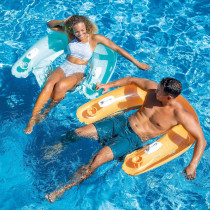 Intex Sit N Float Inflatable Lounge, Assorted, 60 x 39 Inch, Pack Of 1, 58859