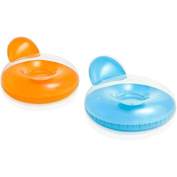 Intex Pillow Back Lounges, 50 x 50 x 28 cm, Large, Assorted Colours