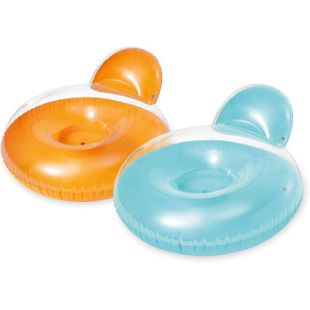Intex Pillow Back Lounges, 50 x 50 x 28 cm, Large, Assorted Colours