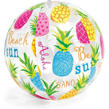 Intex Plastic Beach Ball For Kids, Multicolour, 0771014