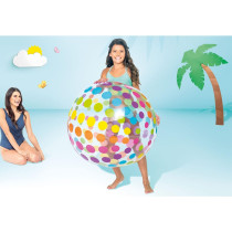 Intex 42 Inch Jumbo Beach Ball For Kids, Multicolour