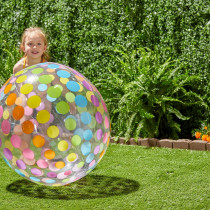 Intex 42 Inch Jumbo Beach Ball For Kids, Multicolour