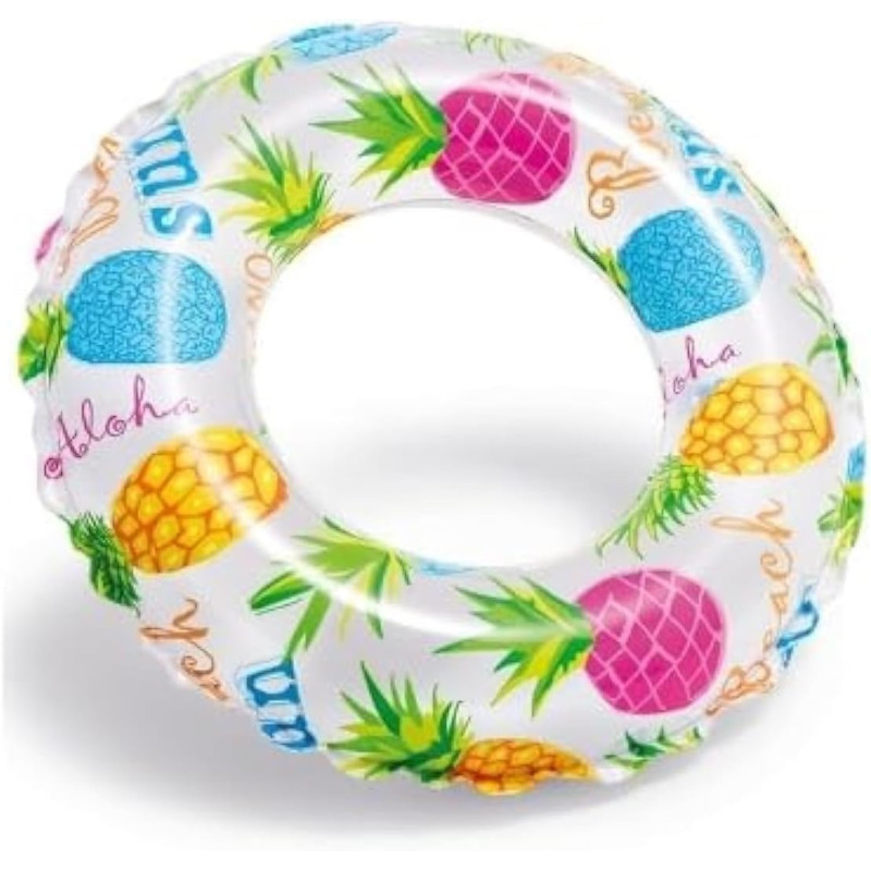 Intex Recreation Lively Print Swim Ring, 20 Inch, Assorted Designs, 59230EP