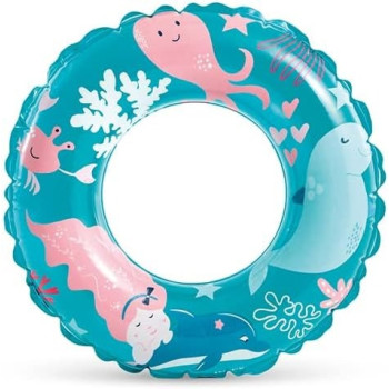Intex Swim Ring, Diameter 61 cm, Assorted Colours, 59242NP