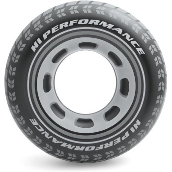 Intex Swimming Tube Giant Car Tyre, 91cm, Black/White