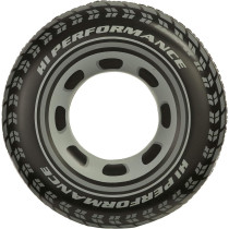 Intex Inflatable 36 Inch Giant Tire Tubes For Swimming Pool, Lake, Ocean, 4 Pack, Large