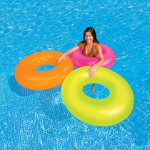 Intex Neon Frost Tube, 91 cm, Assorted Colour, 59262NP