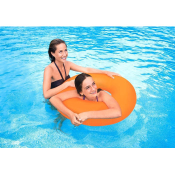 Intex Lifebuoy Swim Ring, 16.51 x 1.9 x 29.84 cm, Multicolour