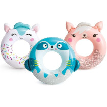 Intex Schwimmband Niedliche Tierringe, 76 cm, Multicolour