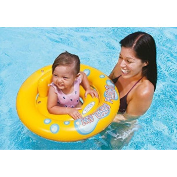 Intex My Baby Smooth Swim Float, Yellow Colour, 59574