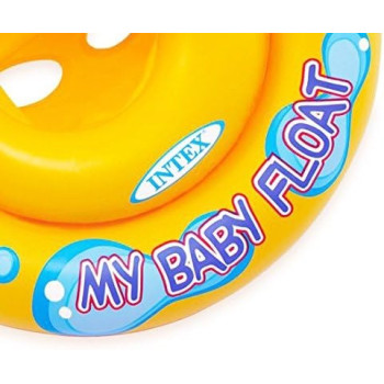 Intex My Baby Smooth Swim Float, Yellow Colour, 59574