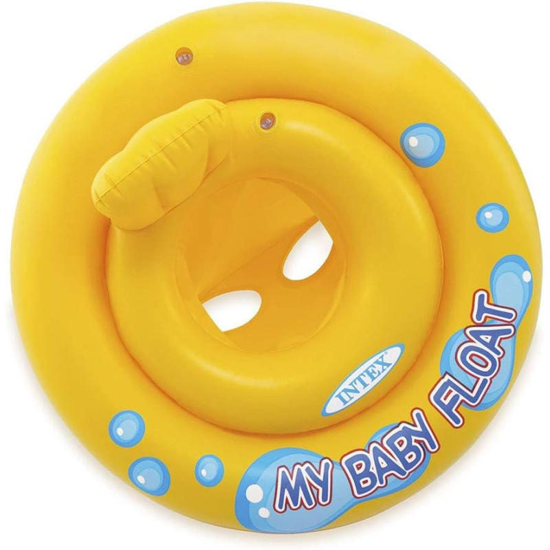 Intex My Baby Smooth Swim Float, Yellow Colour, 59574