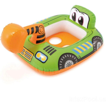 Intex Bulldozer Shape Kiddie Floats, Multicolour, 59586