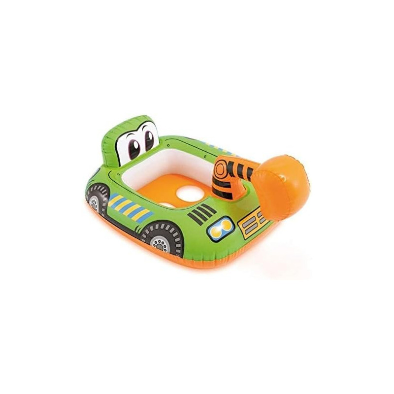 Intex Bulldozer Shape Kiddie Floats, Multicolour, 59586