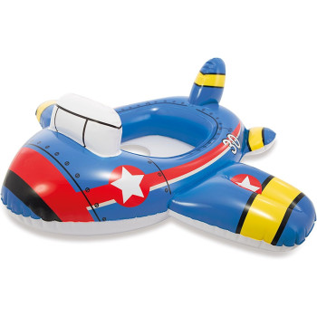 Intex Plane Shape Kiddie Floats, Multicolour, 59586