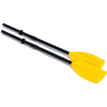 Intex Boat And Kayak Oars Series, Black And Yellow Colour
