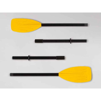 Intex Boat And Kayak Oars Series, Black And Yellow Colour