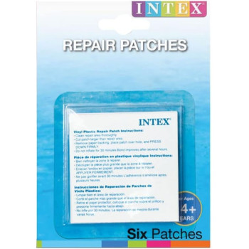 Intex Pool Repair Patches, 6 Pack Intex Vinyl Pool, Repair Seal, Repair Tape, Repair Patch, Pool Repair, 59631NP