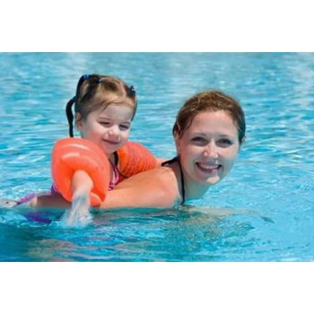 Intex Large Swimming Arm Bands, Orange Colour, Age 6 To 12