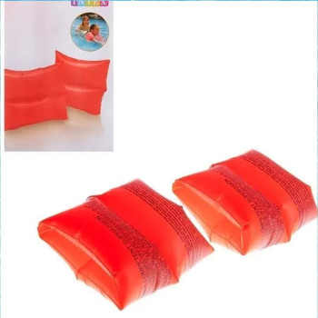 Intex Large Swimming Arm Bands, Orange Colour, Age 6 To 12