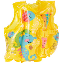 Intex Tropical Buddies Swim Vest, Multicolour, Ages 3 To 5, 59661