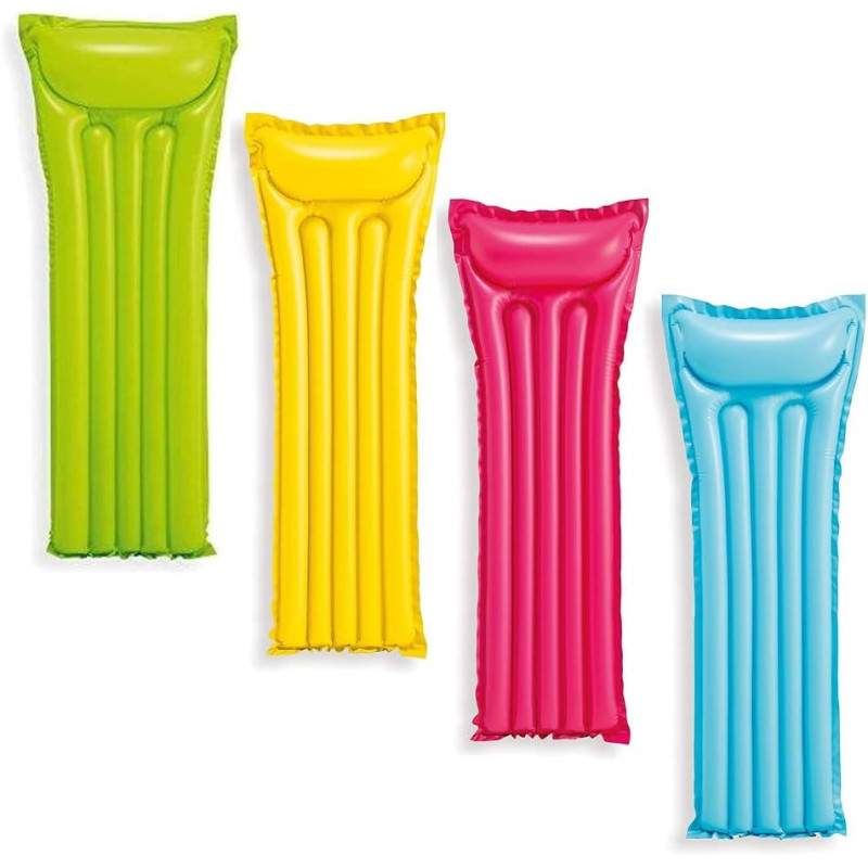 Intex Vinyl Economat Float, 72 x 27 Inch, Multicolour