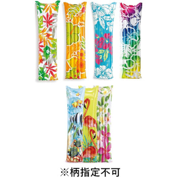 Intex Inflatable Swimming Fashion Mats, Multicolour, 59720