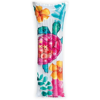 Intex Flower Mattress, 183 x 69 cm, Multicolour, 59720